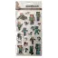 Minecraft Pixel Pals puffiges Schaumstoff-Aufkleberset