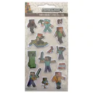 Minecraft Adventures puffiges Schaumstoff Sticker Set