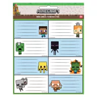   Stumble Guys Race Minecraft Creepers Need Hugs Notizetiketten, 16 Stück