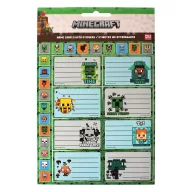   Minecraft Creepers Need Hugs Heftetiketten mit Aufklebern 16 Stück