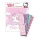 Hello Kitty Unicorn Aufkleberalbum mit 50 Aufklebern