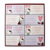 Hello Kitty Apple Heftetikett 16 Stk
