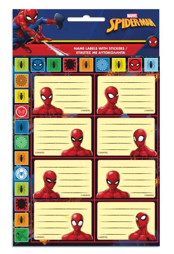 Spiderman Booklet Vignette mit Aufkleber (16 Stücke)