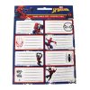 Spiderman World of Webs Notizbuch-Etikett 16 Stk