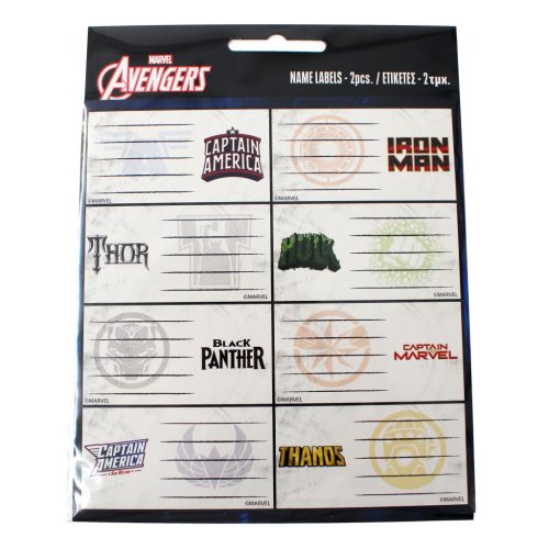 Avengers Heroes Heftetiketten, 16er Pack