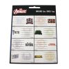 Avengers Heroes Heftetiketten, 16er Pack