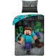 Minecraft Underground Bettwäschebezug Miner 140×200cm, 70×90 cm