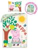 Peppa Wutz Tree Bettbezug 140×200cm, 70×90 cm
