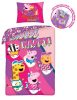 Peppa Wutz Happy Bettwäschebezug 140×200cm, 70×90 cm