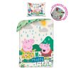 Peppa Wutz Muddy Bettbezug 140×200cm, 70×90 cm