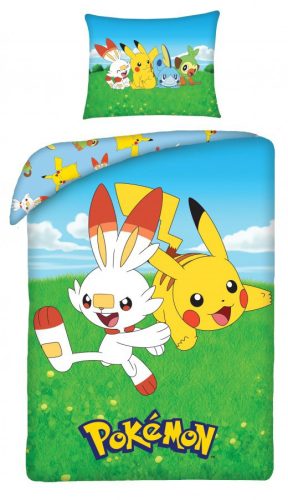 Pokémon Bettwäsche Field 140×200cm, 70×90 cm