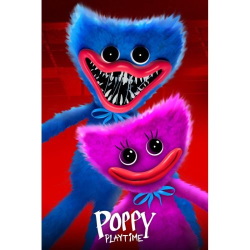 Poppy Playtime Nightmare Fleecedecke 130x170 cm
