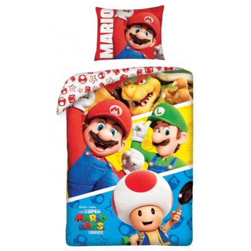 Super Mario Bros Bettwäsche 140×200 cm, 70×90 cm