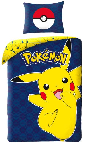 Pokémon Joyful Pikachu Bettwäsche 140×200 cm, 70×90 cm