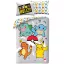Pokémon Rule! Bettwäsche-Set 140×200cm, 70×90 cm Mikrofaser