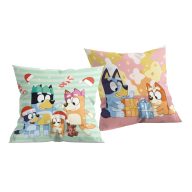 Bluey Winter Weihnachts Dekokissen 40x40 cm