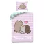 Pusheen Always Cozy Bettwäscheset 140×200cm, 70×90 cm Mikrofaser