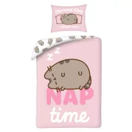   Pusheen Nap Time Bettwäsche-Set 140×200cm, 70×90 cm Mikrofaser