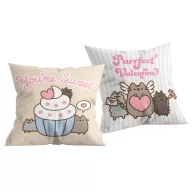 Pusheen Purrfect Valentine dekoratives Kissen 40x40 cm