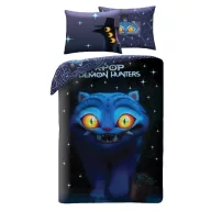   K-pop Demon Hunters Derpy Mikrofaser-Bettwäsche 140×200cm, 70x90 cm