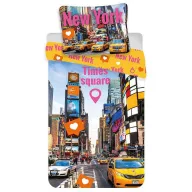   Reise Times Square New York Bettwäsche-Set 140×200cm, 70×90 cm
