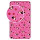 Disney Minnie Hearts Spannbettlaken 90x200 cm