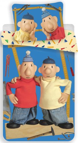 Pat und Mat Bettwäsche-Set 140×200cm, 70×90 cm