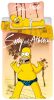 The Simpsons Beach Bettwäsche 140×200 cm, 70×90 cm