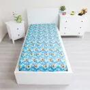 SpongeBob Schwammkopf Blue Spannbettlaken 90x200 cm