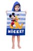 Disney Mickey Stripe Strandhandtuch Poncho 50x115cm