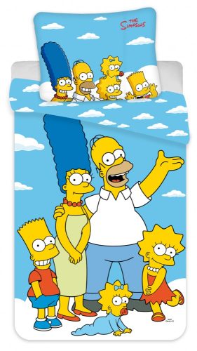 The Simpsons Clouds Bettwäsche 140×200 cm, 70×90 cm