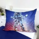 Astronaut Surf Bettwäsche 140×200cm, 70x90 cm Mikrofaser