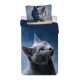 Katze Dark Bettbezug 140×200cm, 70x90 cm Mikrofaser