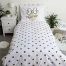 Disney Minnie  Gold Bettwäsche 140×200cm, 70×90 cm