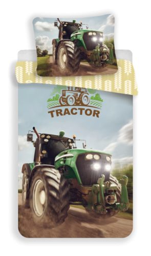 Traktor Green Bettwäsche 140×200 cm, 70×90 cm
