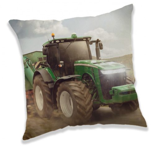 Traktor Green Kissen, Zierkissen 40*40 cm