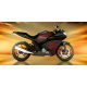 Motorrad Badehandtuch, Strandtuch 70x140cm