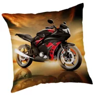 Motorrad Dekokissen 40x40 cm