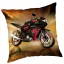 Motorrad Dekokissen 40x40 cm