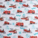 Feuerwehrmann Sam Bettwäsche-Set Team 140×200cm, 70×90 cm
