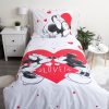 Disney Mickey, Minnie Love Bettwäsche 140×200 cm, 70×90 cm