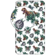 Jurassic World Dino Kingdom Spannbettlaken 90x200 cm