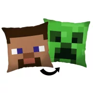 Minecraft Steve Creeper Zierkissen 40*40 cm