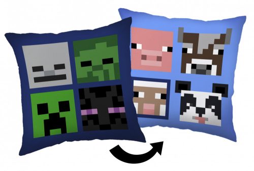 Minecraft Bad Mobs Kissen, Zierkissen 40*40 cm