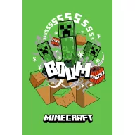   Minecraft Boom Creeper superweiche Polarfleece-Decke 100*150cm
