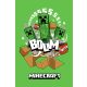 Minecraft Boom Creeper Super Soft Polar-Decke 100*150cm