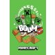 Minecraft Boom Creeper superweiche Polarfleece-Decke 100*150cm
