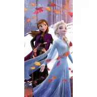 Disney Eiskönigin Leaves Badehandtuch, Strandtuch 70x140cm