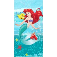   Disney Prinzessin Ariel Friends Badetuch, Strandtuch 70x140cm