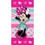Disney Minnie  Hearts Badetuch, Strandtuch 70x140cm